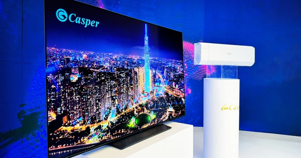 Casper ra mắt TV OLED mỏng dưới 0,5 cm tại Việt Nam | Báo Dân trí