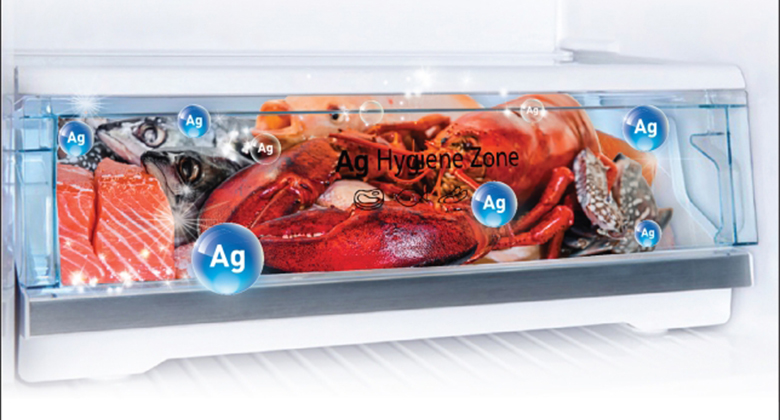 Tủ lạnh Panasonic Inverter 268 lít NR-TV301BPKV có ngăn trữ đông tinh thể bạc