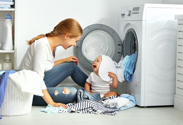 Cha mẹ có nên sử dụng máy sấy quần áo trẻ sơ sinh?