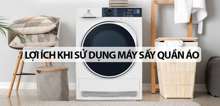 2. Hướng dẫn sấy khô quần áo trẻ sơ sinh bằng máy sấy quần áo