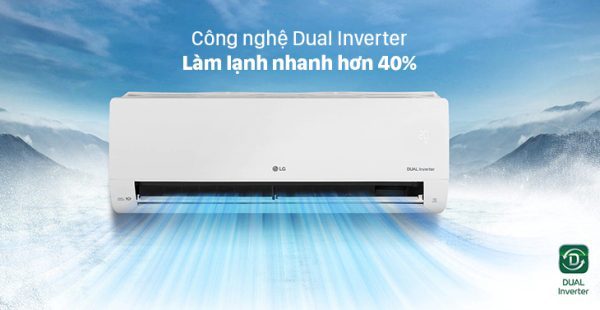 máy lạnh V13ENO trang bị công nghệ Dual Inverter