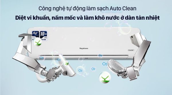 V10WIN tự động làm sạch nhờ công nghệ tự làm sạch Auto Clean