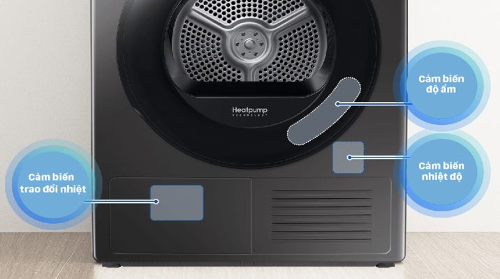 2. Ưu điểm của máy sấy bơm nhiệt Samsung DV90TA240AX/SV