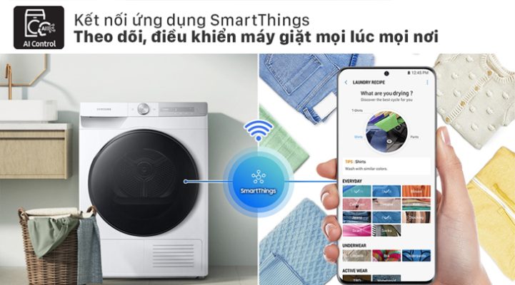 1.9. Kết nối điện thoại qua app SmartThings