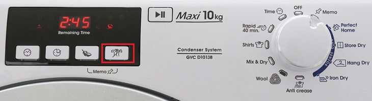 4. Hướng dẫn sử dụng máy sấy quần áo Candy GVC D1013B-S