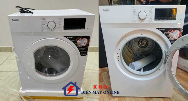7. Hình ảnh thực tế lắp đặt máy sấy Galanz