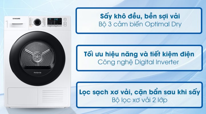 2. Máy sấy quần áo Samsung