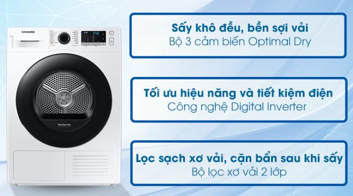 1. Máy sấy quần áo Samsung