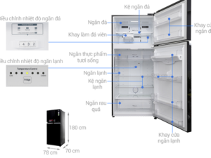 Tủ Lạnh LG Inverter 506 Lít GN-L702GB