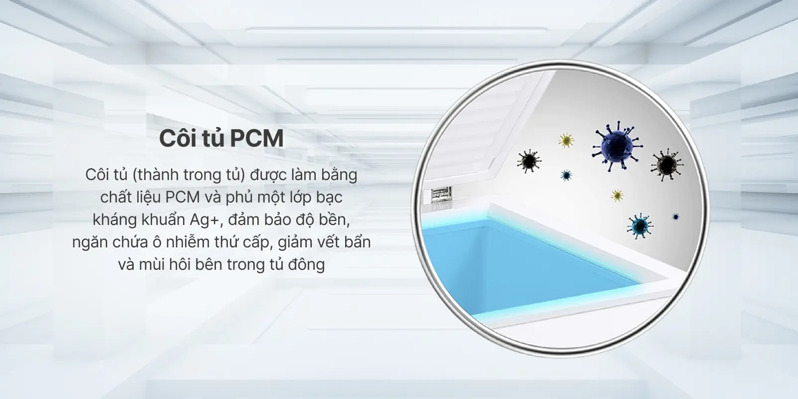 Thiết kế côi tủ bằng nhựa PCM