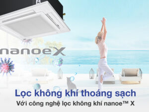 Nanoe™ X - Máy lạnh âm trần Panasonic Inverter 4.5 HP S-3448PU3H / U-43PR1H5
