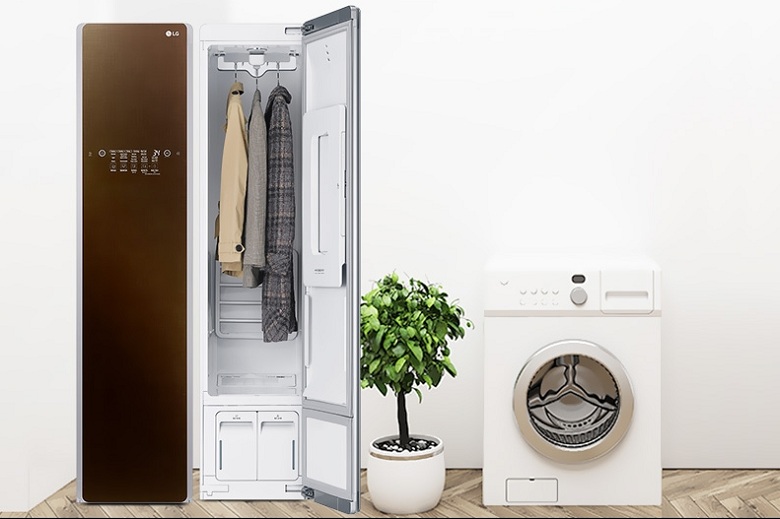 Thiết kế sang trọng tạo điểm nhấn cho không gian -Tủ chăm sóc quần áo LG S3RF 