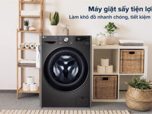 Máy giặt sấy LG Inverter 11 kg FV1411H3BA - Máy giặt sấy tiện lợi