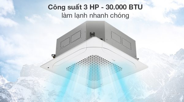 Điều hòa âm trần LG Inverter 30000 BTU ZTNQ30GNLE0 - Công nghệ làm lạnh