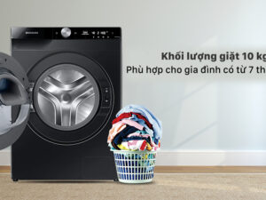 Máy giặt Samsung WW10TP54DSB/SV - Khối lượng