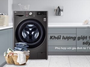 Máy giặt sấy LG Inverter 13 kg FV1413H3BA - Khối lượng giặt