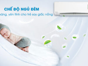 Chế độ ngủ đêm - Máy lạnh Panasonic Inverter 2.5 HP CU/CS-XU24UKH-8