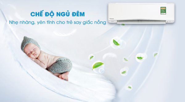 Chế độ ngủ đêm - Máy lạnh Panasonic Inverter 2.5 HP CU/CS-XU24UKH-8