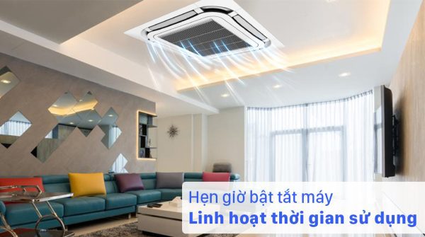 Máy lạnh âm trần 2 chiều Gree Inverter 2.0 HP GUD50T/A-S/GUD50W/A-S - Chế độ hẹn giờ