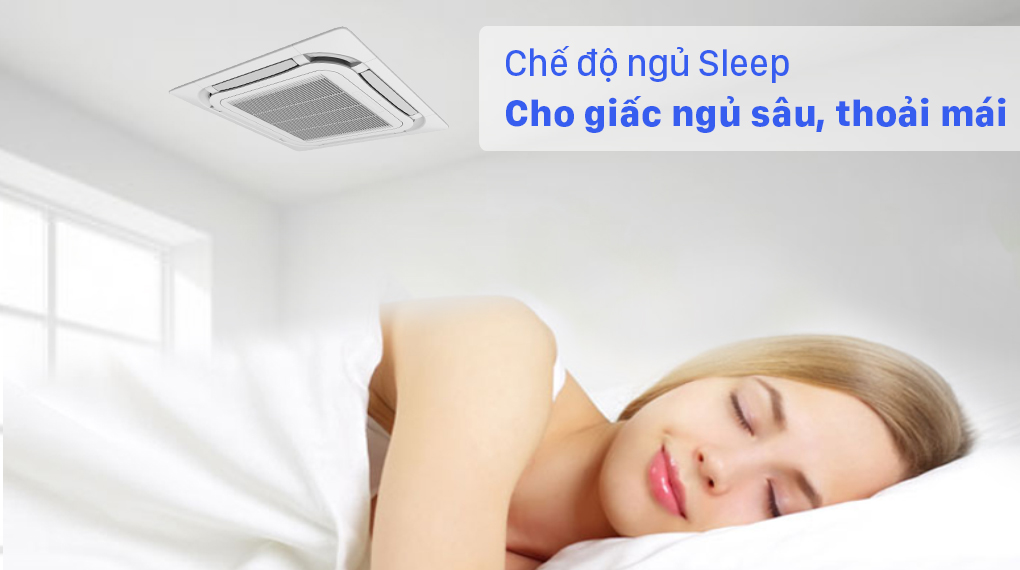 GUD100T/A-S/GUD100W/A-S Chế độ Sleep mang lại giấc ngủ sâu, dễ chịu