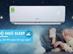 Chế độ Sleep trên điều hoà Gree GWH24IE-K3N9B2D thông minh