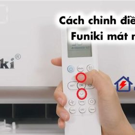 Hướng dẫn cách chỉnh điều hoà Funiki mát nhất