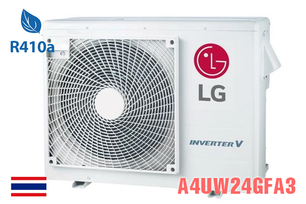 5. Dàn nóng a4uw24gfa3 của máy lạnh LG chịu tải cao, bền bỉ với thời gian