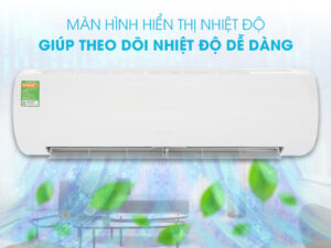Máy lạnh Gree Inverter 1.5 HP GWC12FB-K6D9A1W - Màn hình tinh tế, tiện lợi