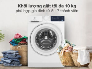 Máy giặt Electrolux Inverter 10 kg EWF1024D3WB - Khối lượng giặt và chương trình giặt