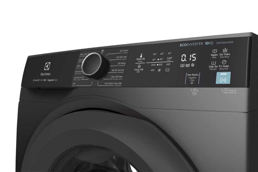 EWF1024M3SB | Dễ dàng sử dụng máy giặt với bảng điều khiển