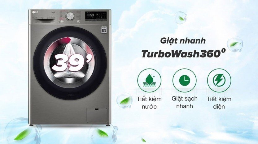 5.1. Giặt nhanh hơn với Công nghệ Turbo Wash