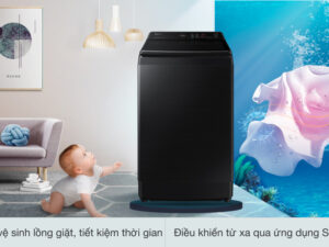 Máy giặt Samsung Inverter 12 kg WA12CG5886BVSV - Tiện ích