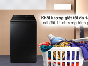 Máy giặt Samsung Inverter 14 kg WA14CG5886BVSV - Khối lượng giặt và chương trình giặt