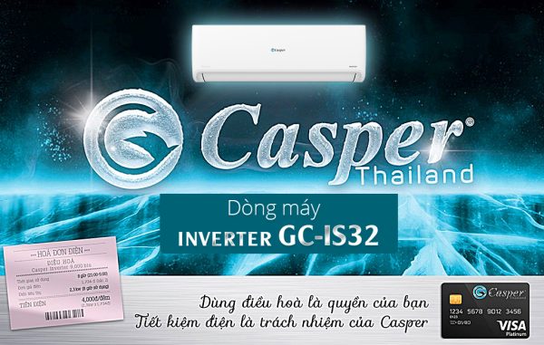 Máy lạnh Casper GC-24IS32 inverter (2.5HP) - model 2021