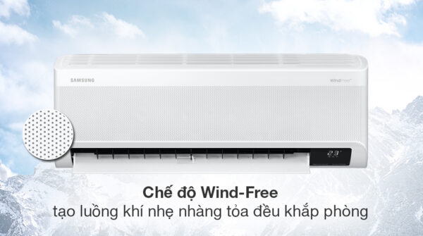 Máy lạnh Samsung Inverter 1.5 HP AR13CYFAAWKNSV - Cơ chế thổi gió