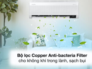 Máy lạnh Samsung Inverter 1.5 HP AR13CYFAAWKNSV - Kháng khuẩn khử mùi