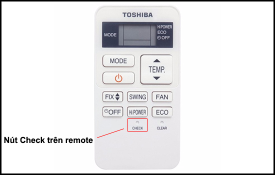 Cách Check mã lỗi trên điều hòa Toshiba