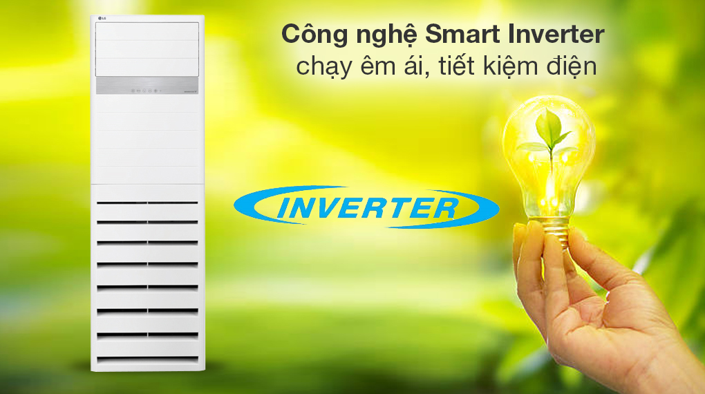 Điều hòa tủ đứng LG Inverter 4 HP ZPNQ36GR5A0 - Công nghệ tiết kiệm điện