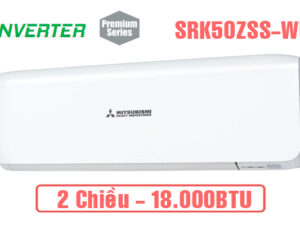 SRK50ZSS-W5, Điều hòa Mitsubishi Heavy 18000BTU 2 chiều inverter
