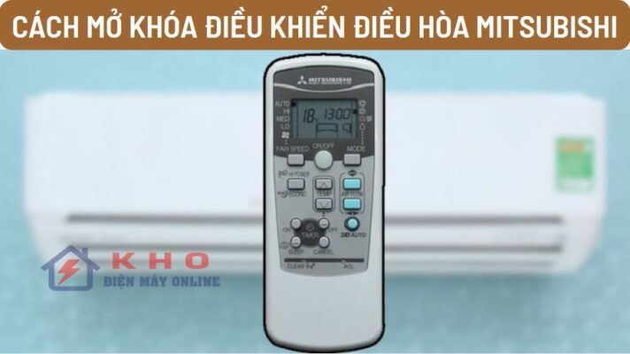 cach mo khoa dieu khien dieu hoa mitsubishi 1