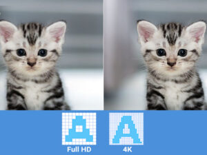 Độ phân giải 4K - Hiệu chỉnh chất lượng hình ảnh cao gấp 4 lần phiên bản HD thông thường