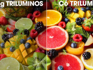 8. Công nghệ tái tạo dải màu sắc hình ảnh Triluminos Pro 