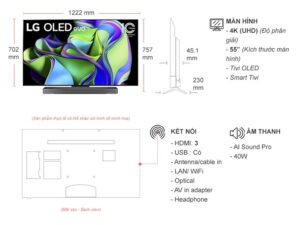 LG OLED65C3PSA | Thông số kỹ thuật 