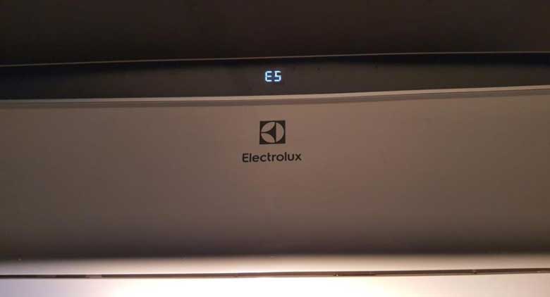 Máy lạnh Electrolux báo lỗi e5 là do đâu? 