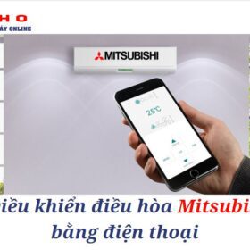 【Tiện ích】Điều khiển điều hòa Mitsubishi bằng điện thoại