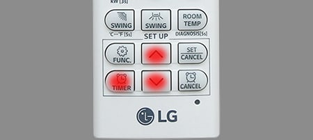 Chức năng cơ bản trên remote điều hòa LG 