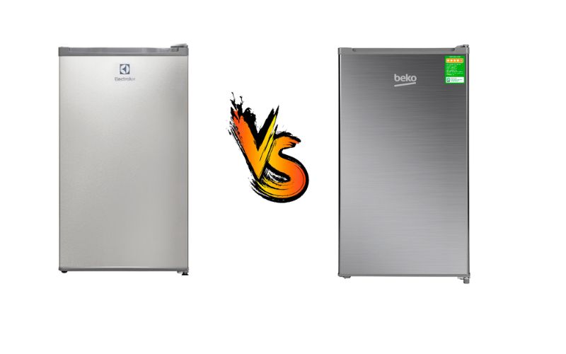 So sánh tủ lạnh mini Beko và Electrolux