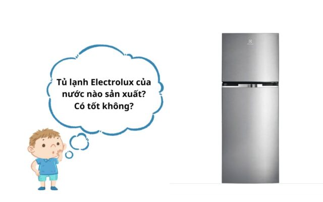Tủ lạnh Electrolux của nước nào