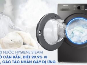Công nghệ giặt hơi nước Hygiene Steam diệt khuẩn giúp quần áo luôn sạch sẽ, thơm tho