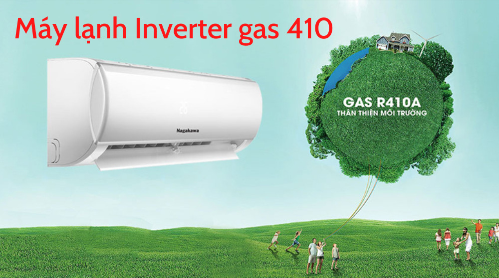 Sử dụng gas điều hòa - Gas R410A - an toàn với người dùng, thân thiện với môi trường